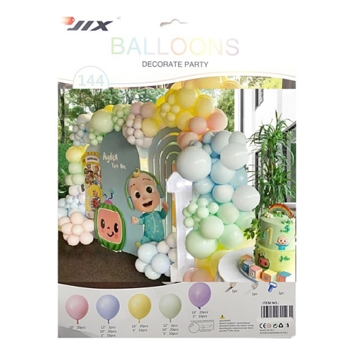 Balony girlanda dekoracja ślub wesele roczek 144x